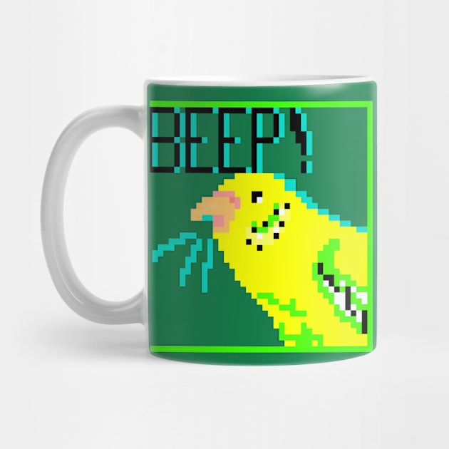 Budgie Beep Pixel by ManicWax